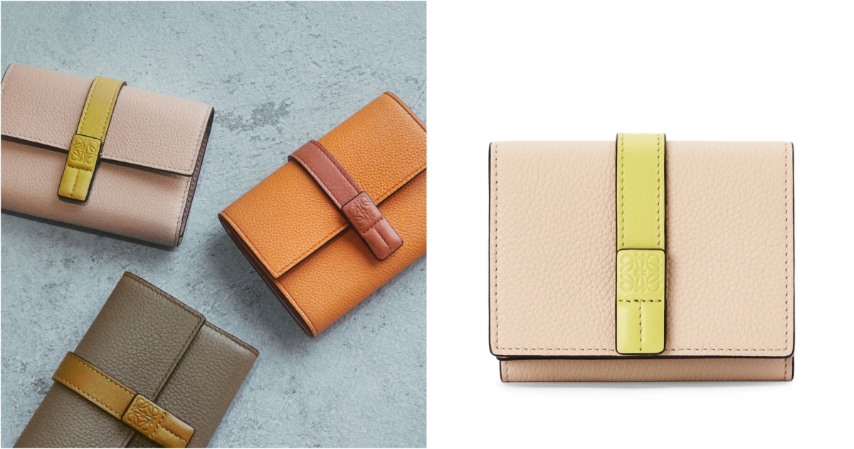 LOEWE Trifold wallet in soft grained calfskin，£425