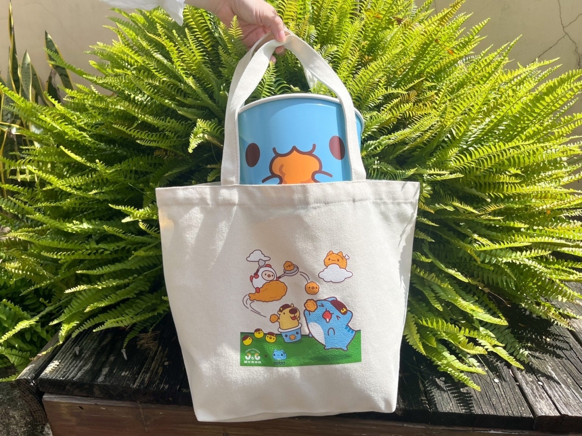 繼光香香雞x咖波提袋