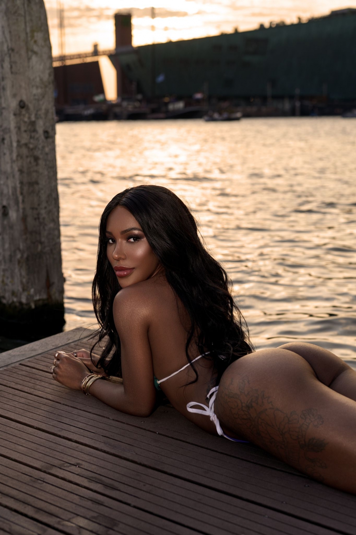 克萊有著性感翹臀