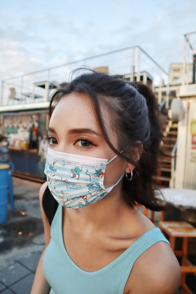 藍色小精靈口罩