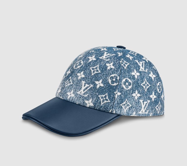Louis Vuitton MONOGRAM JACQUARD 牛仔棒球帽，NT$26,600