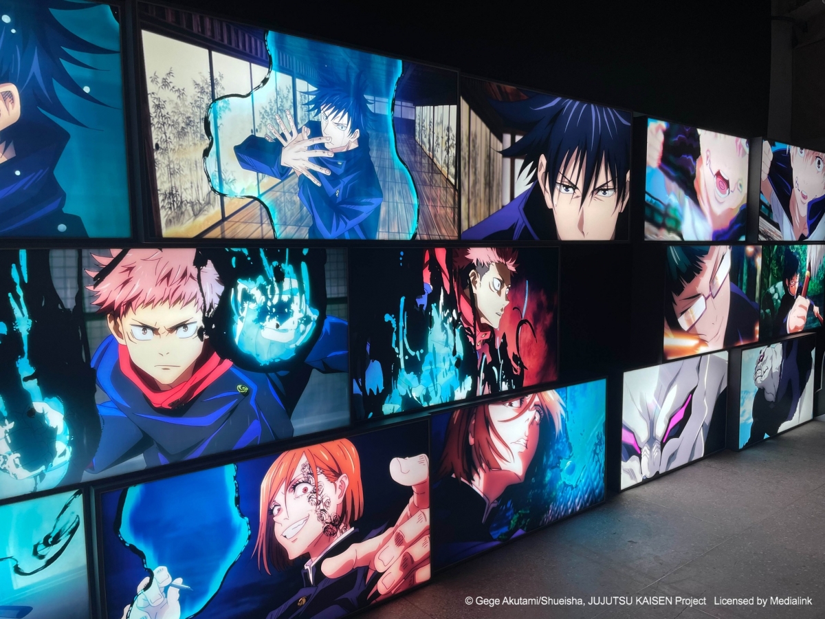 燈箱還原許多經典場面