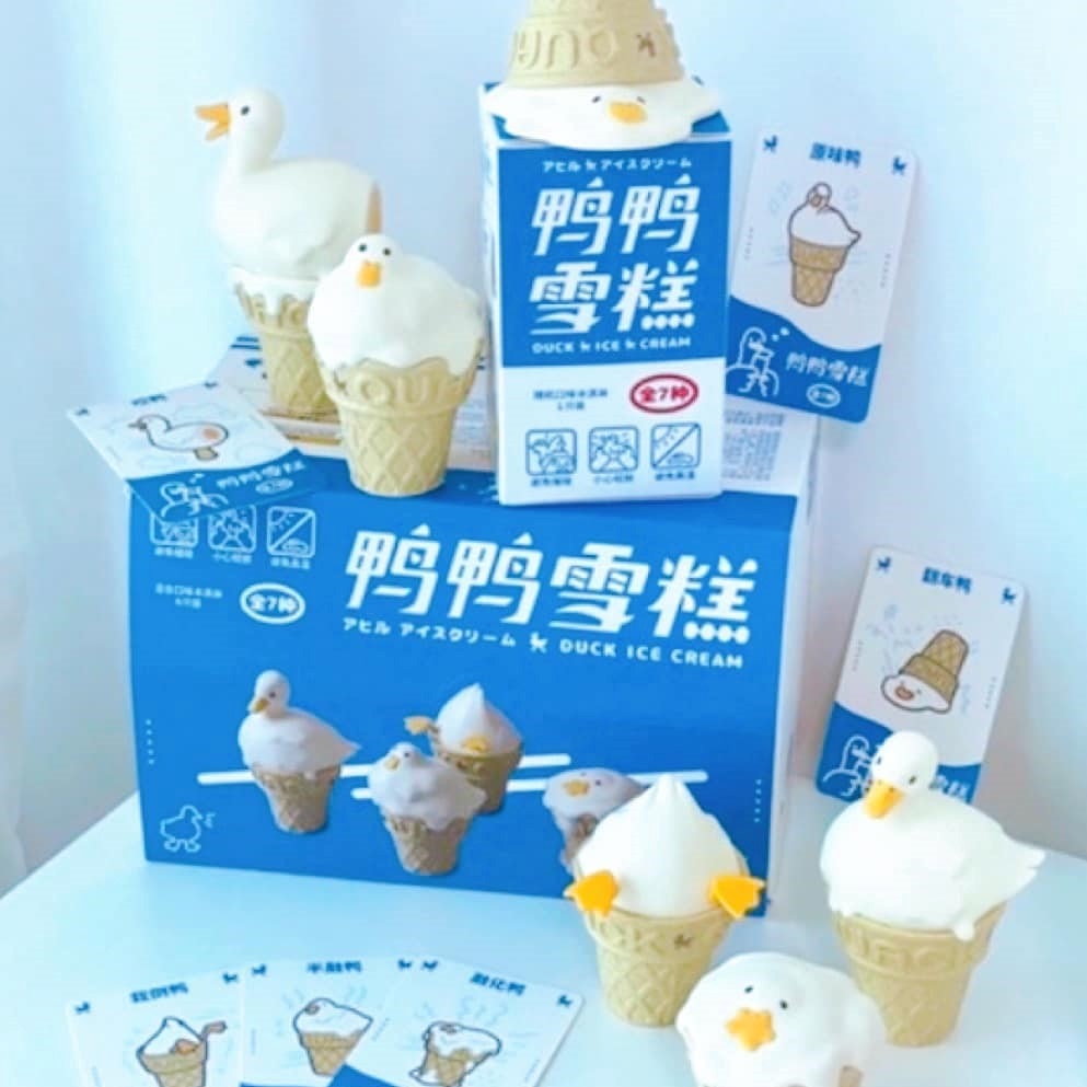 鴨鴨雪糕的包裝超可愛