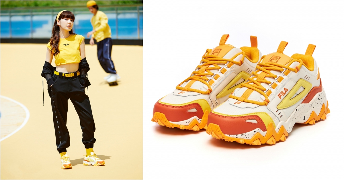 FILA OAKMONT TR 女運動鞋-橘色，NT$2480 