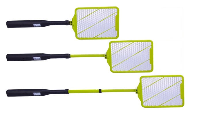 零死角電蚊拍可伸縮