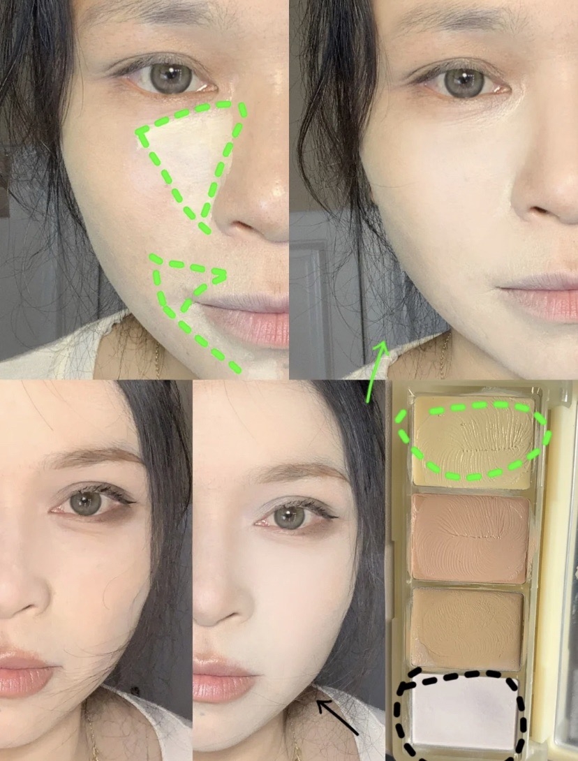 眼角嘴角都可以多加修飾