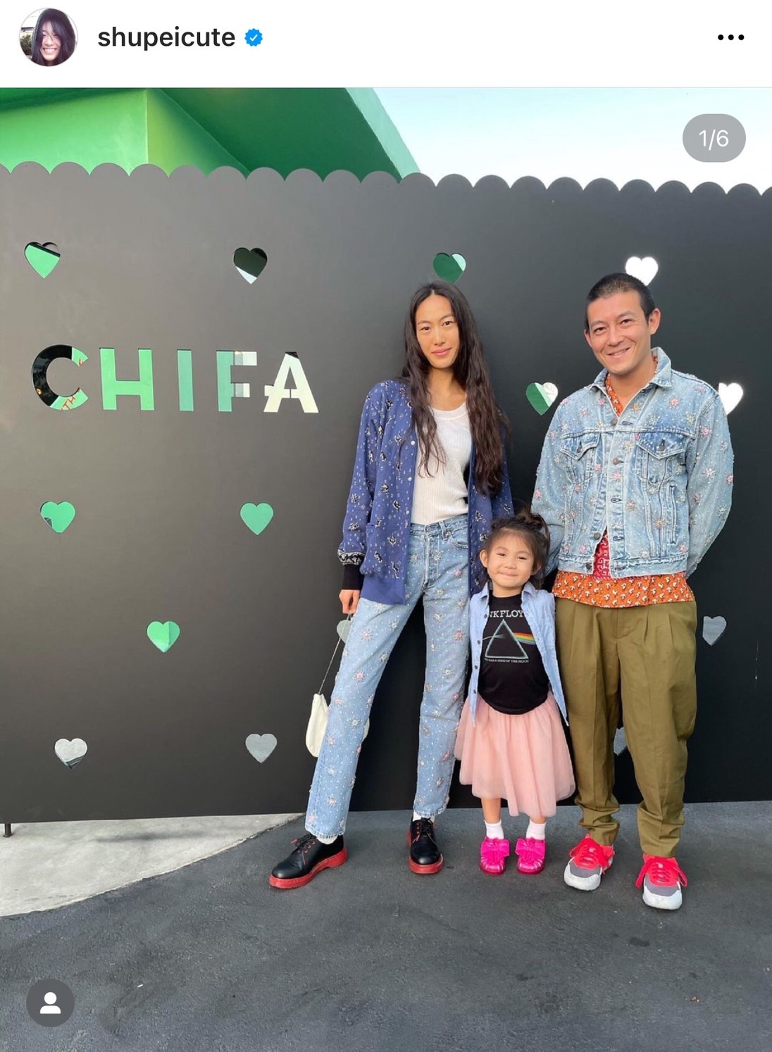 陳冠希一家人出席活動