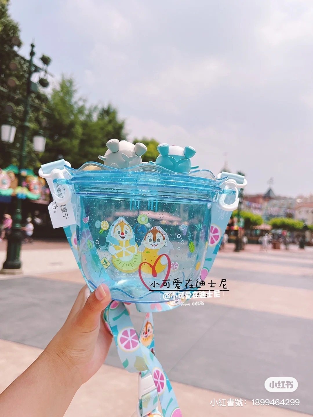 奇奇蒂蒂夏日爆米花桶