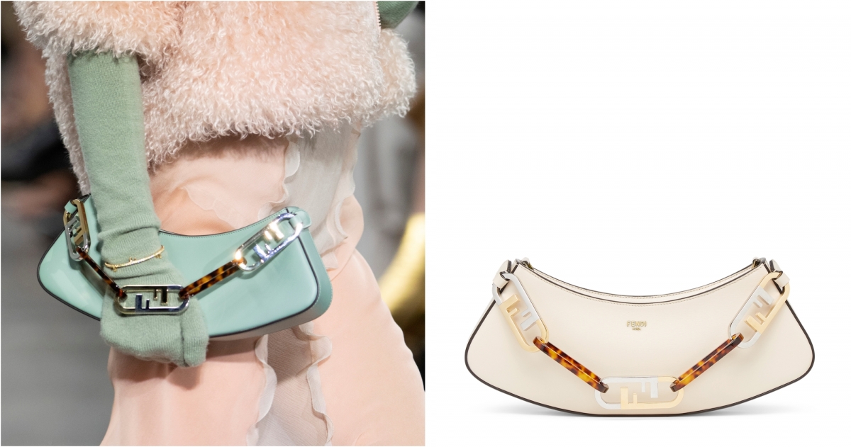 FENDI 牛皮 O' Lock Swing，NT$76,000