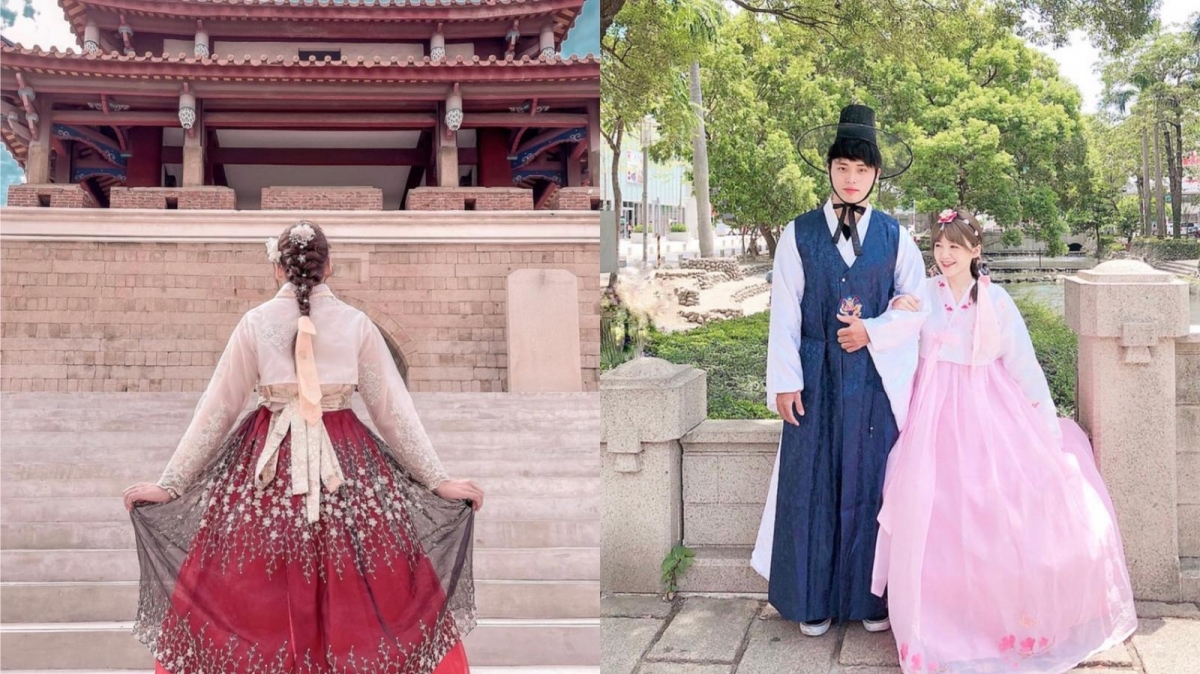 韓服成為熱門拍攝造型