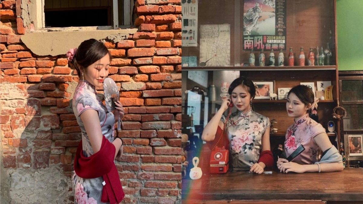 台南「旗跑」店內也可以拍攝