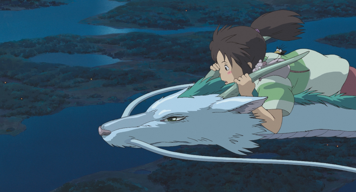 千尋決心救出父母，獲得白龍的幫助