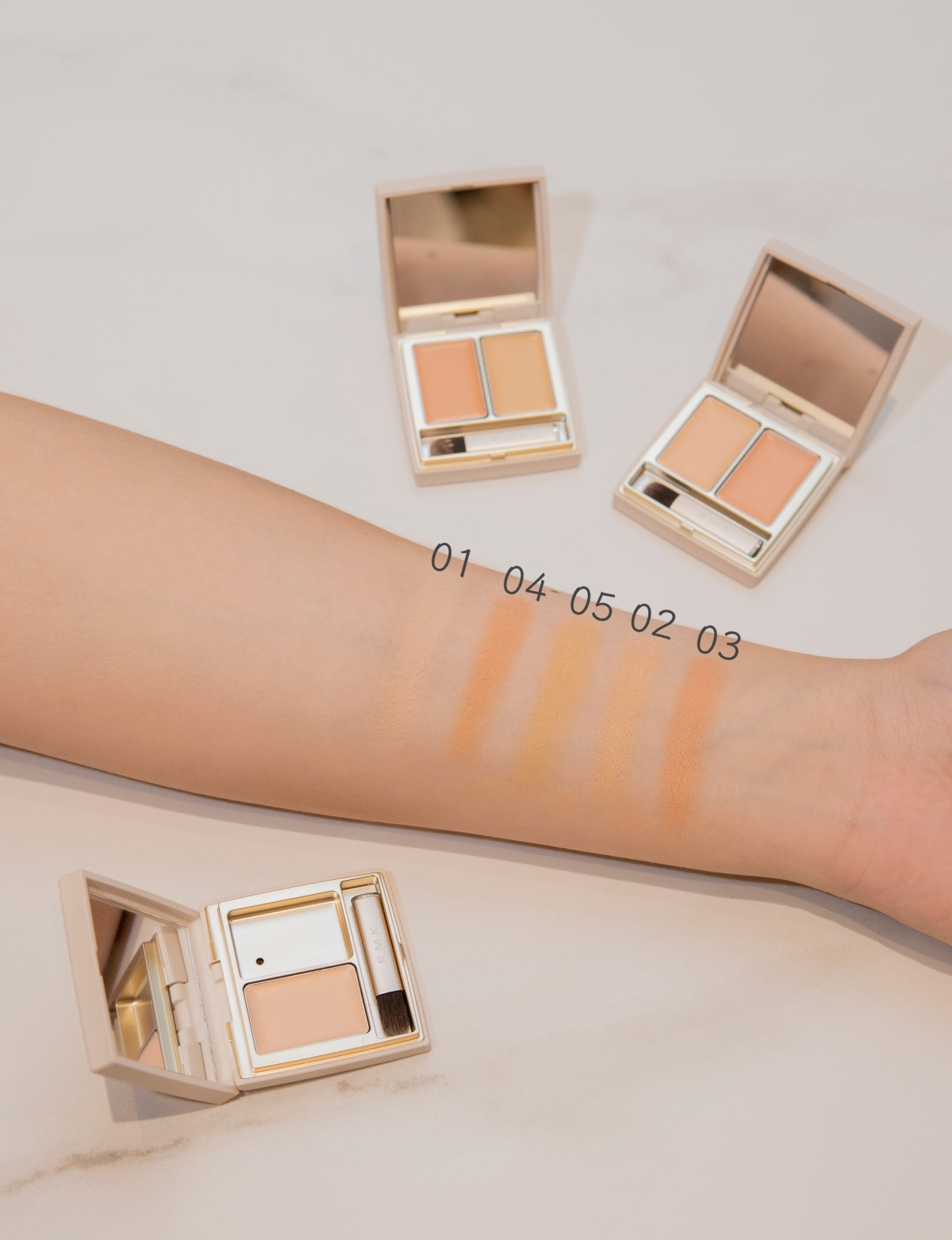 RMK 完美無瑕遮瑕盒 SPF28 PA+++ 組合價格NT$1,750 (含遮瑕空盒+蕊任選2色)