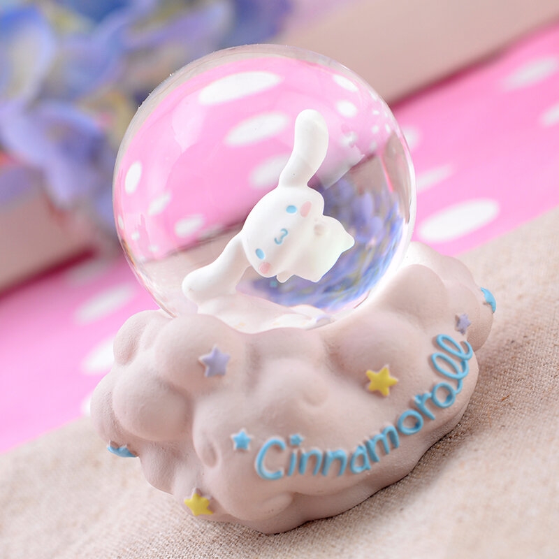 大耳狗雲朵 水晶球擺飾