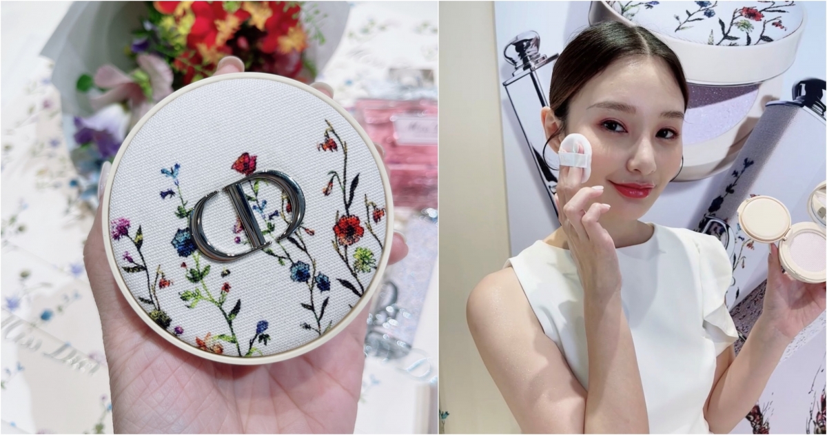 迪奧超完美持久氣墊蜜粉#001繁花愛戀版10g,NT$2,500