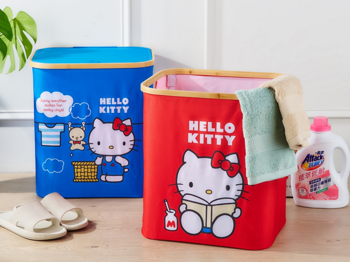 Hello Kitty大容量多功能收納籃