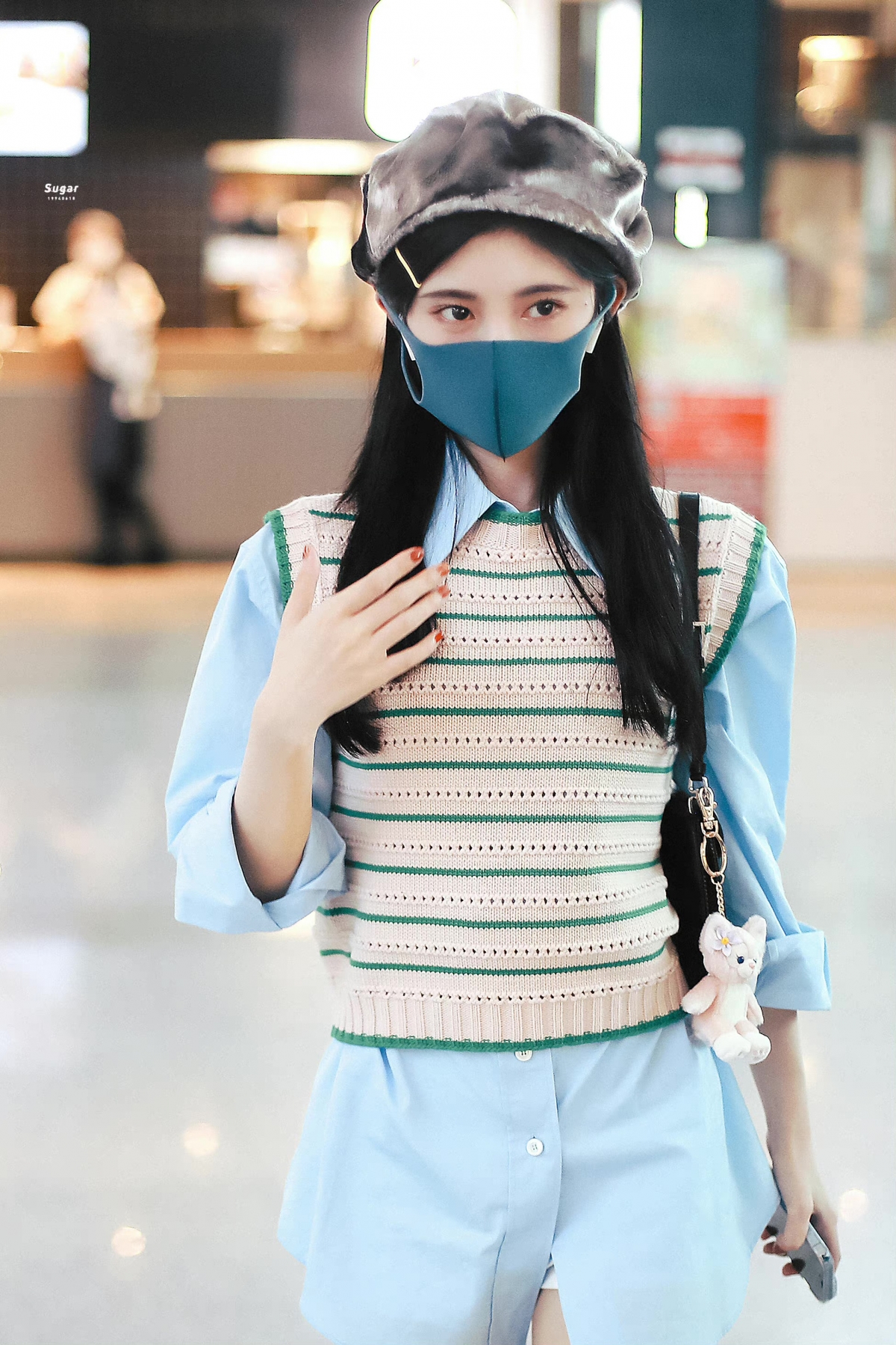 大陸明星入手Linabell掛件,出現在私服中。