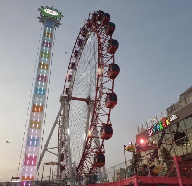 摩天輪成為地標