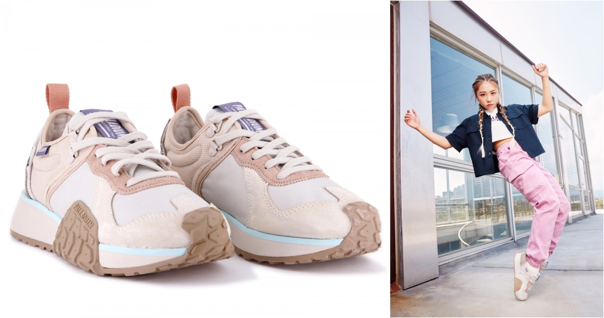 PALLADIUM TROOP RUNNER軍種潮鞋#柔霧粉，NT$2,480