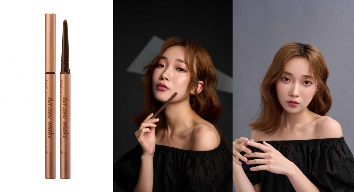 KISSME花漾美姬勾勒美瞳柔滑眼線膠筆 03玫瑰拿鐵為派對與約會女孩帶上鉤人的魅力眼神