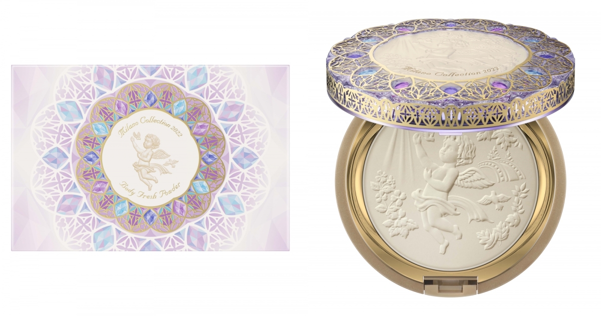 COFFRET D'OR 米蘭絕色美膚香體粉 2022(一般版) NT2,050 (附薄型粉撲1個) 一般版有著透明感的寶石切割 優雅設計 每一盒的粉餅都有2022年主題 祈願小天使的壓紋 祈願幸福,NT2,050