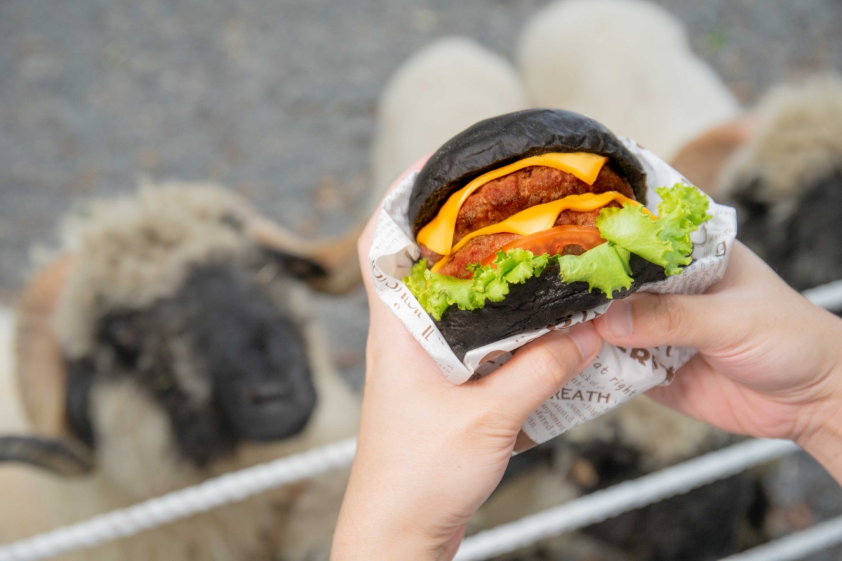 黑ruru咖啡廳的餐點