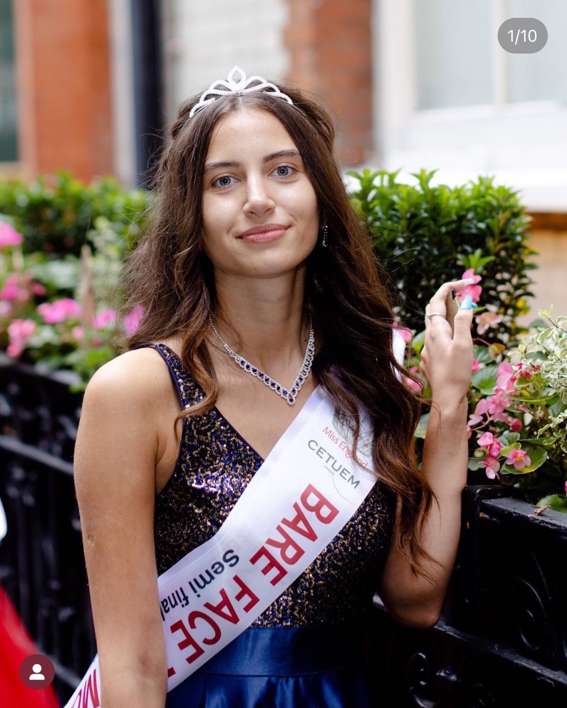 梅麗莎膚質相當好