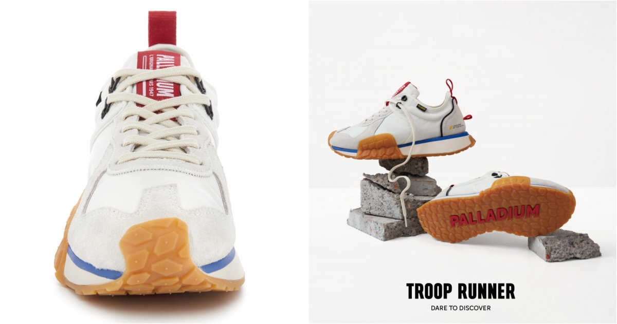 PALLADIUM TROOP RUNNER軍種潮鞋 (UNISEX) 售價：NT$2,480