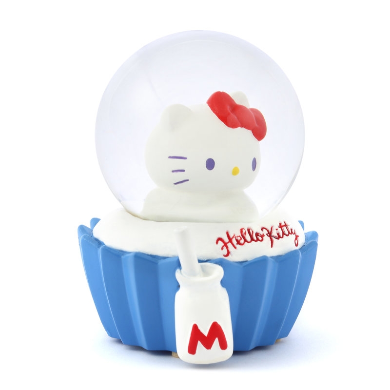 Hello Kitty 牛奶甜心 水晶球擺飾