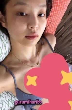 駭客散播jennie清涼照