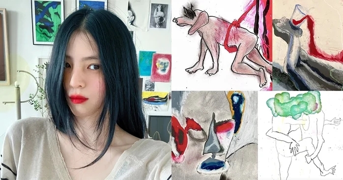 韓韶禧養傷期間的畫作引發外界猜測