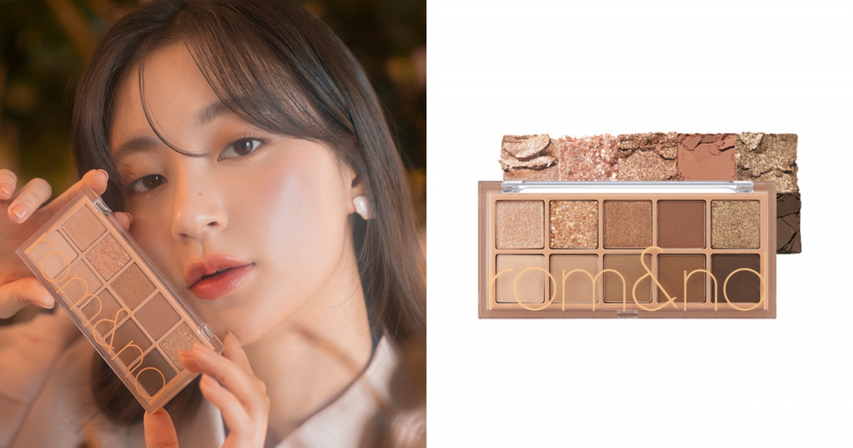 Rom&nd 祕密花園十色眼影盤 02#MAHOGANY GARDEN 7.5g,NT$599