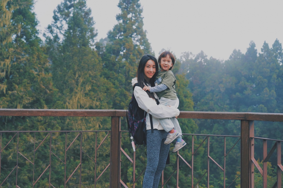 隋棠曝3歲兒Olie甜蜜行為