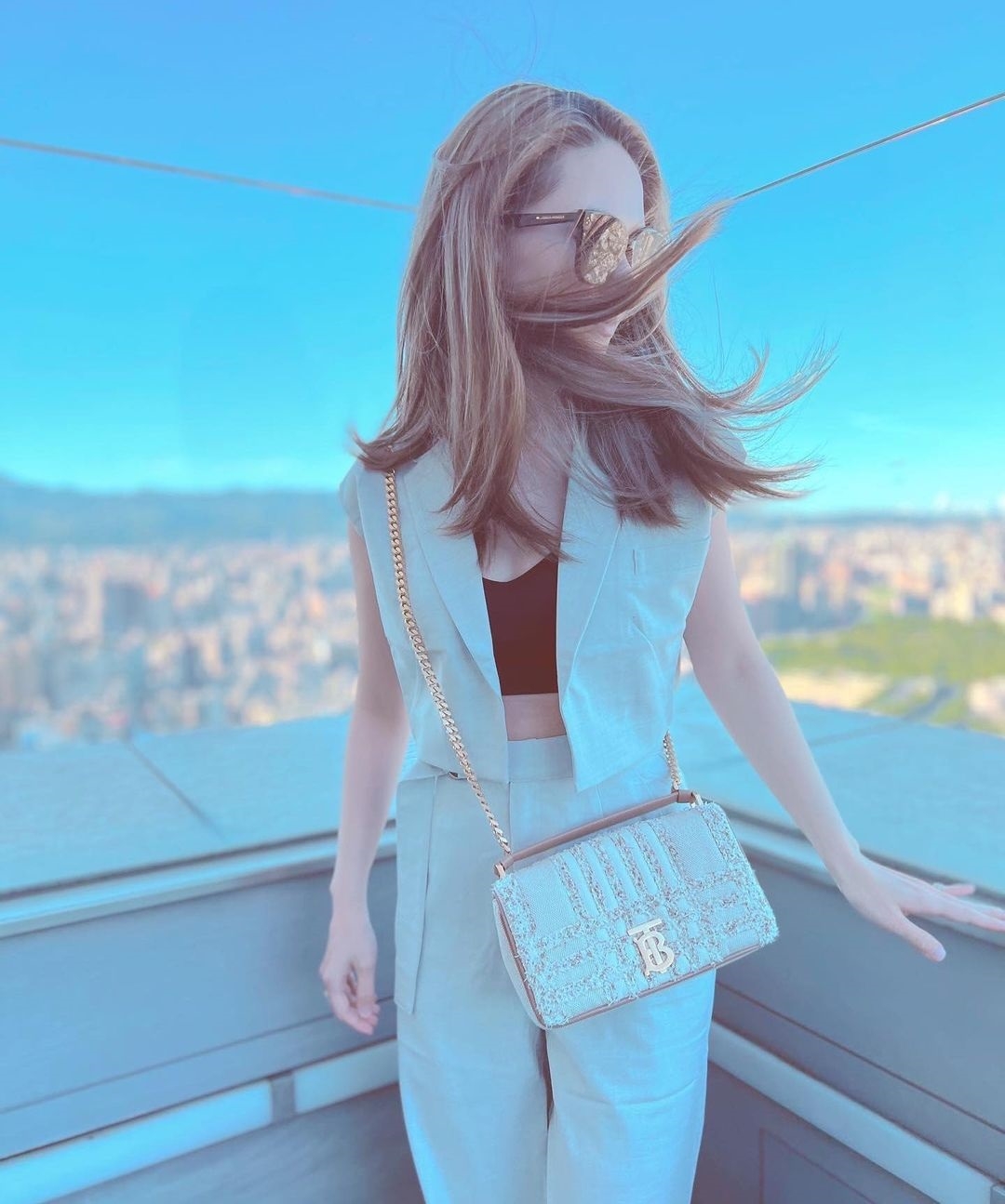 昆凌產後積極瘦身