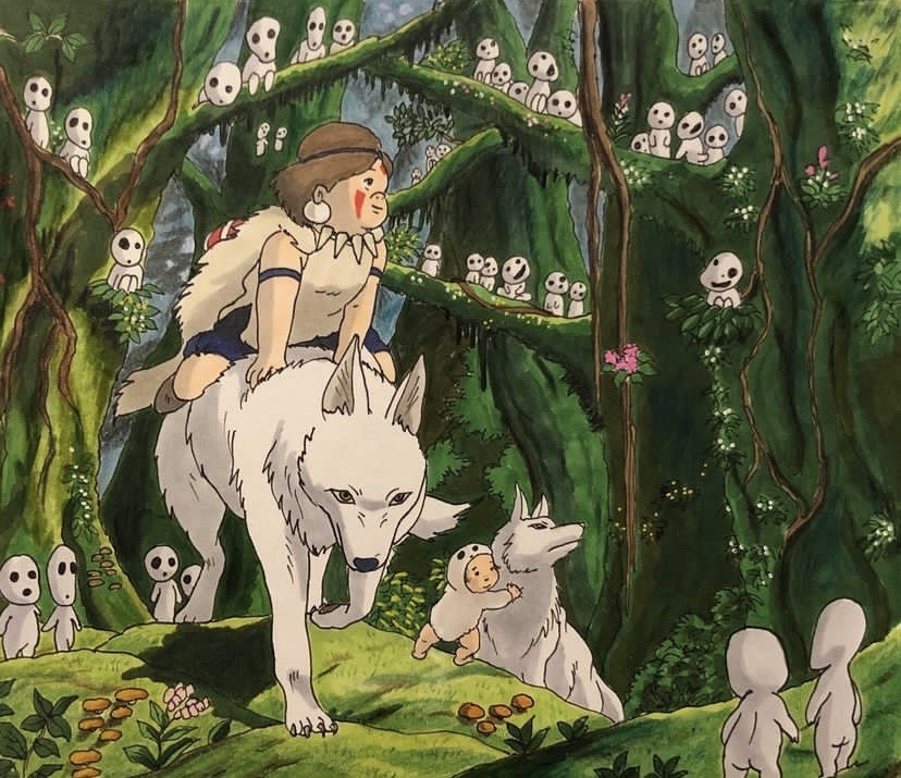 魔法公主也跟著變胖