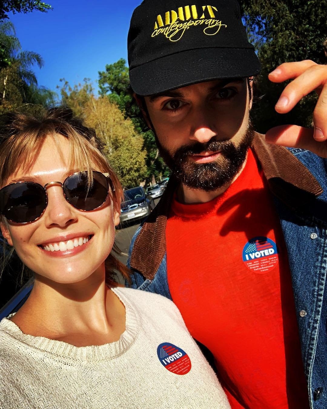 歐森與音樂人老公放閃