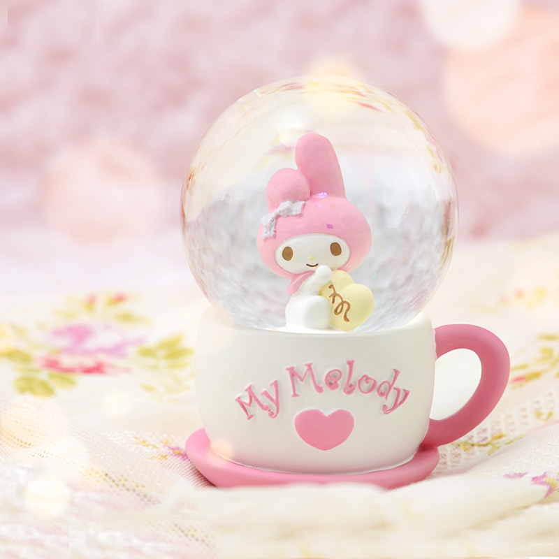 My Melody Tea Time 水晶球擺飾