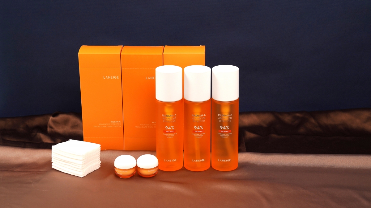 蘭芝 維他命C淨膚三壩組特惠價 NT$3,500 原價NT$5,454