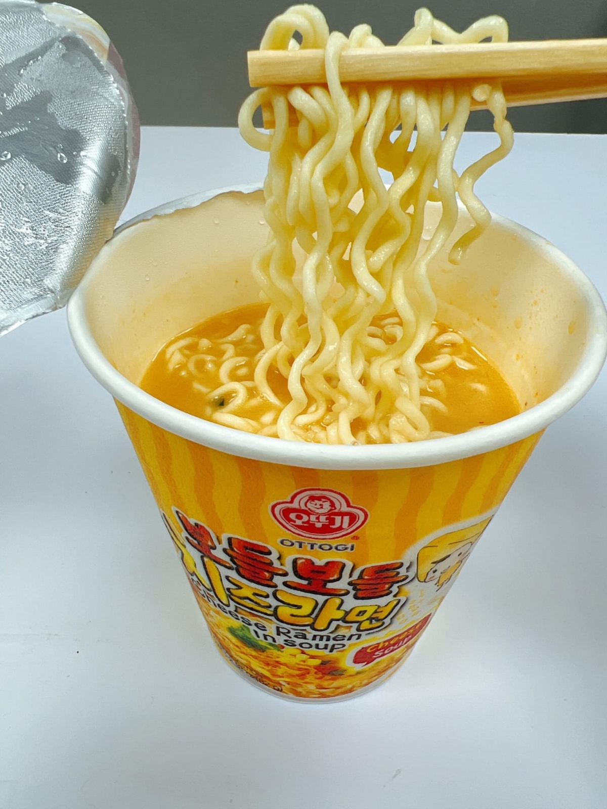 Costco起司風味湯杯麵