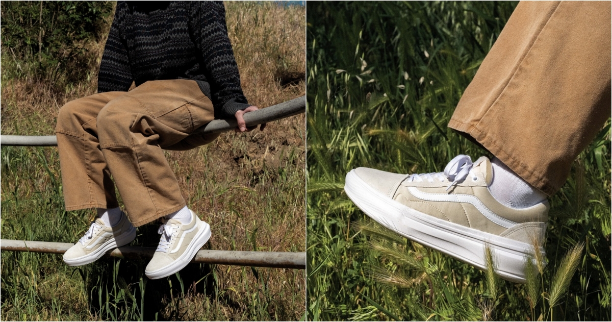 Vans Old Skool Overt CC 男女款米色滑板鞋，NT$2,880