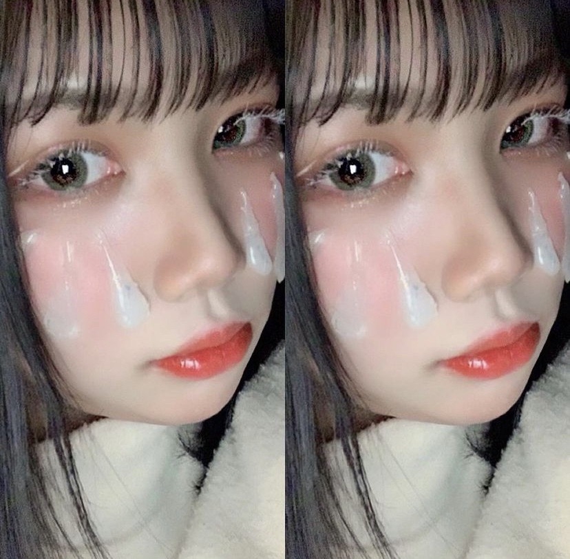 日本風靡一時的眼淚妝