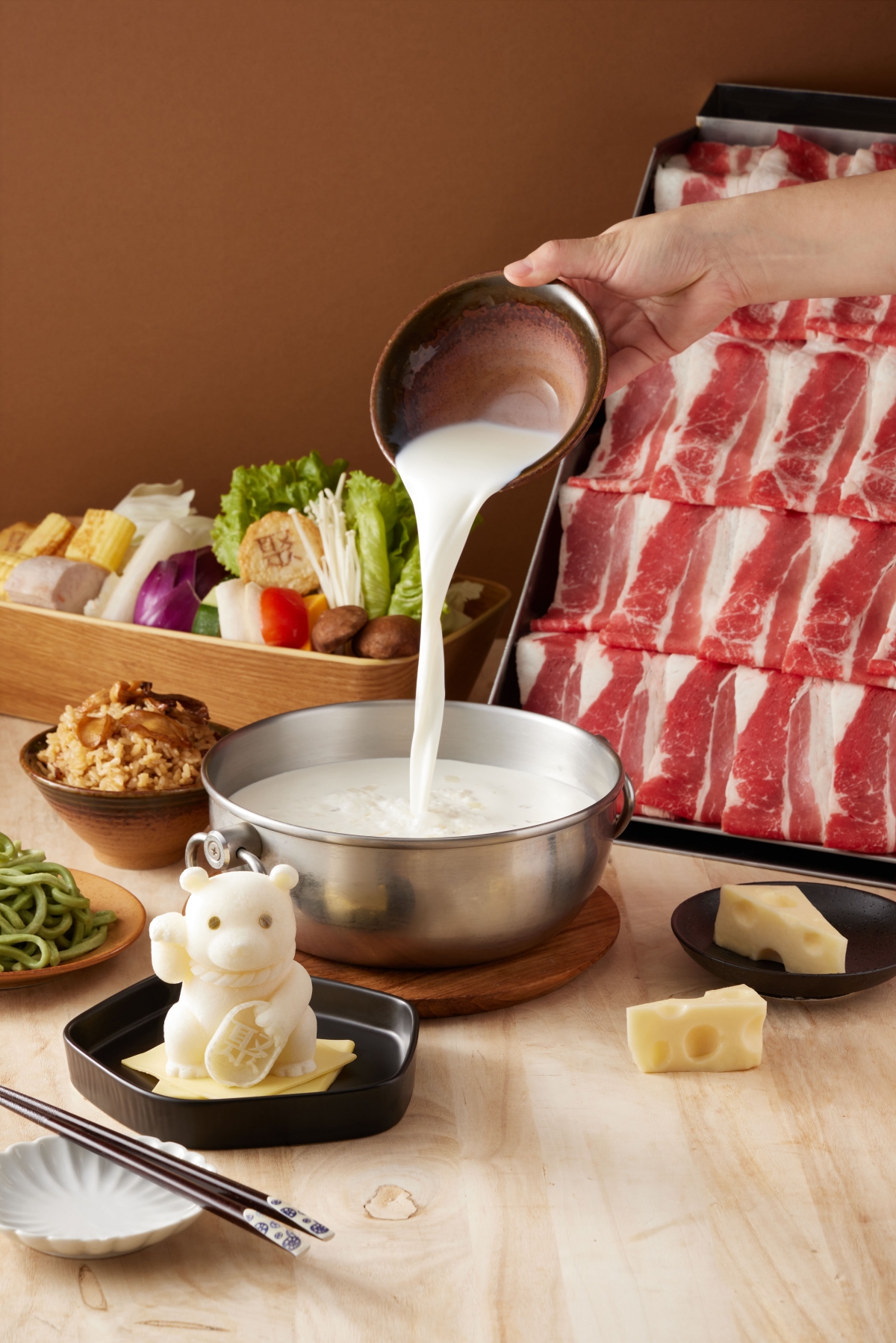 「聚」起司牛奶湯