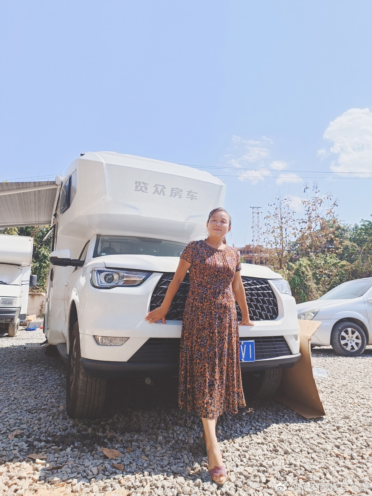 蘇敏與她的新車