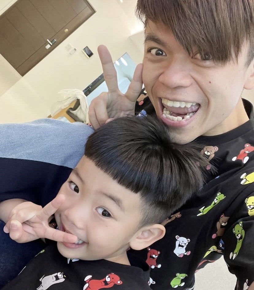 蔡阿嘎與兒子蔡桃貴