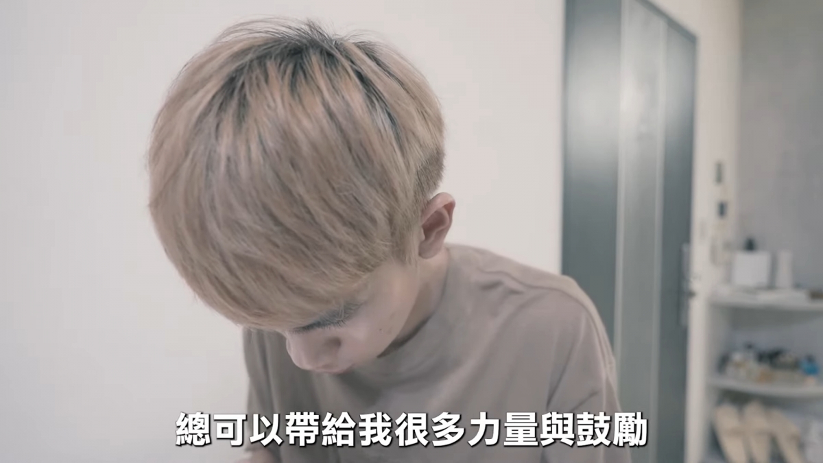 Andy感謝過去家寧的付出