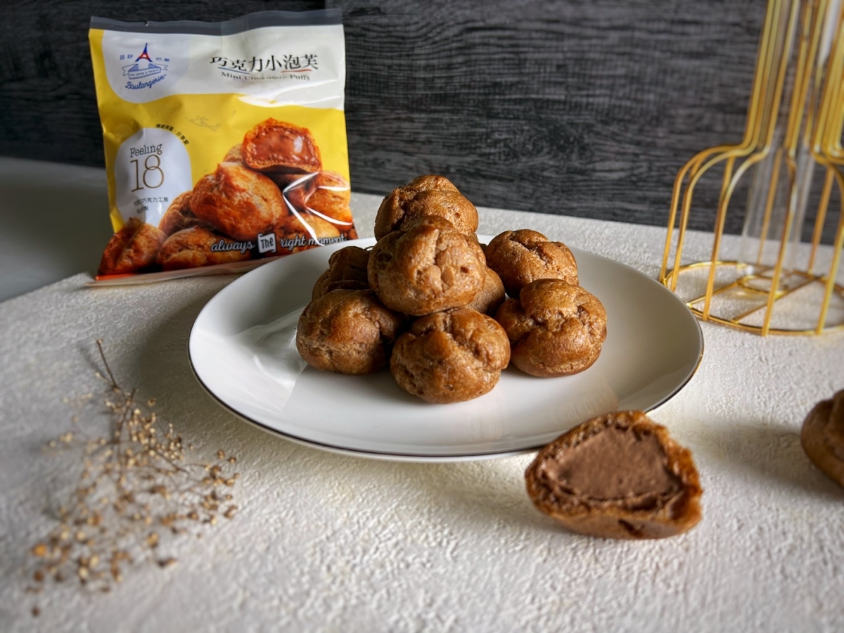 昂舒巴黎巧克力小泡芙