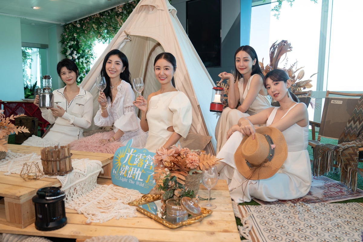 TVBS打造第一實境露營節目《光露營就很忙了》