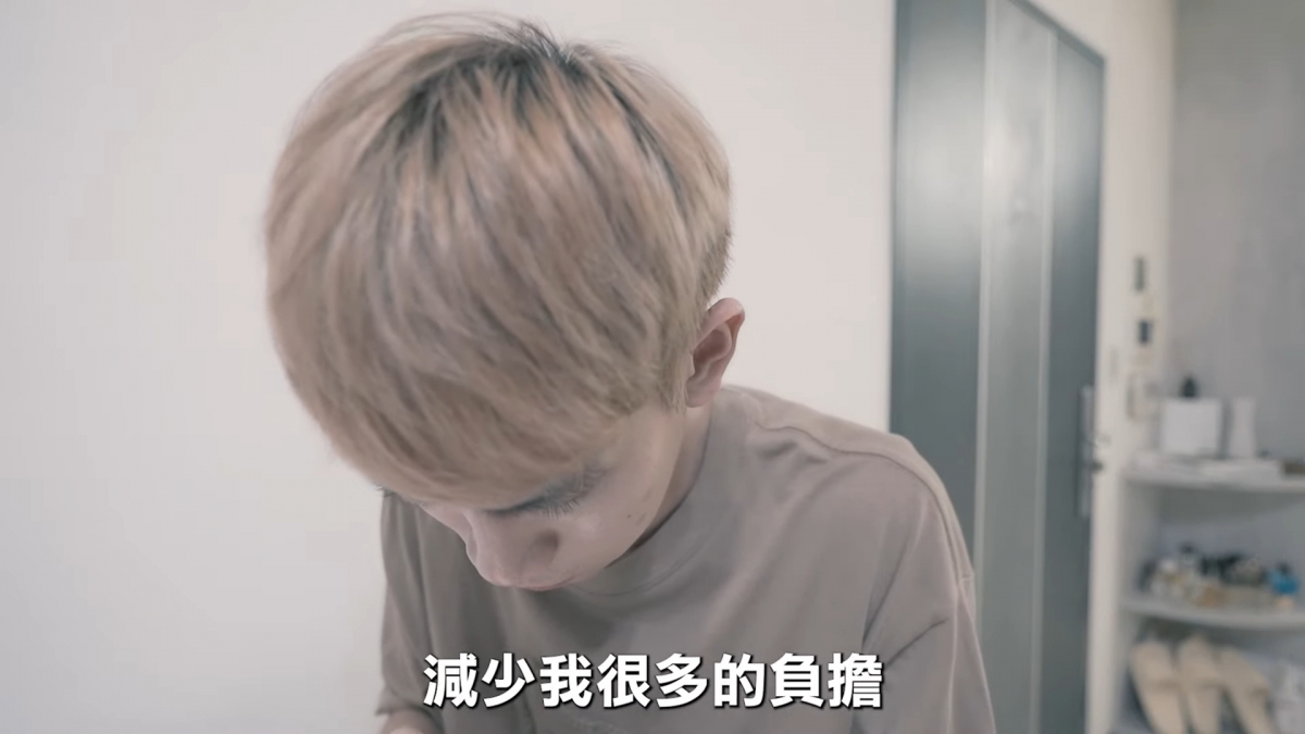 Andy感謝過去家寧的付出