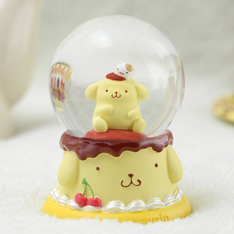 布丁狗 水晶球擺飾