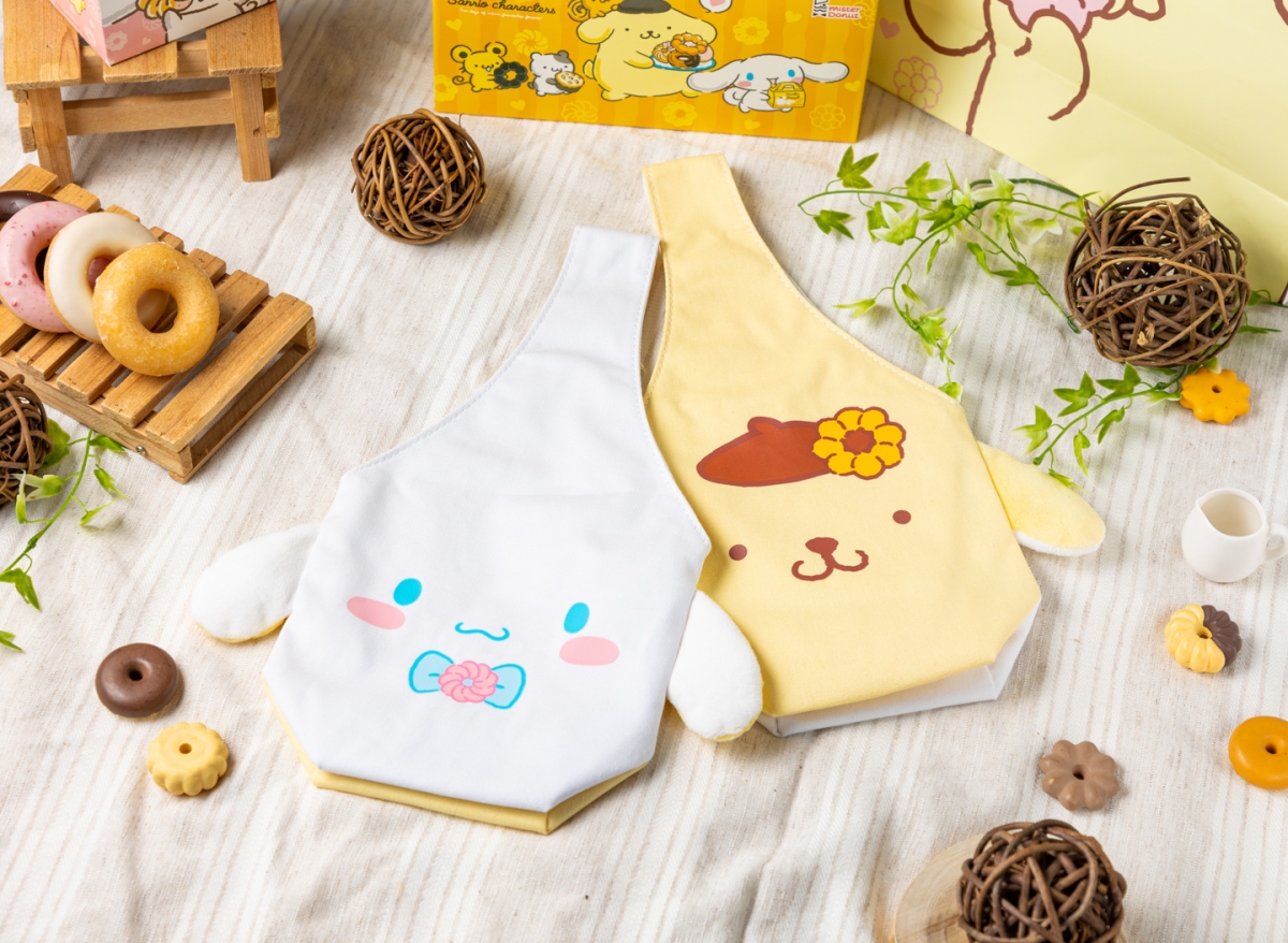 Mister Donut 布丁狗與大耳狗小提袋